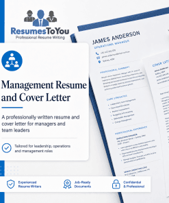 Management resume and cover letter service Australia by Resumes To You